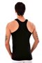 Men's Black Ribbed Sports Athlete - 3