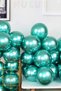 Green Color Chrome Balloon 50 Pieces 30 Cm Very Shiny Vivid Party Safari Animals Birthday Balloon - 5