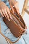 Dayanna Tan Women's Shoulder and Crossbody Bag 16x22 Size - 3