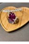 Stylish and Elegant Wedding and Engagement Bridal Crown and Hair Accessory with Completely Handmade Crystal Stones - 6