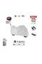Piaggio MP3 250 Motorcycle Cover, Topcase/Rear Bag Compatible Cover