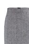 Black A-line Stamp Fabric Mini Woven Skirt TWOAW23ET00051 - 7