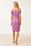 Ornamental Buttoned Dress - 6