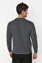 Anthracite Fleece/warm SWeatshirt - Regular Fit TMNAW21sw1208 - 10