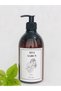 Amber Glass Look Plastic Liquid Soap Bottle 500 ml with Pump Cap
