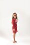 6644- Girl's Dress Nightgown Red