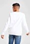 Linkin Park Logo Chest Logo Printed Unisex Children's White Sweatshirt - 2