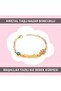 Evil Eye Beaded Mashallah Written Baby Girl Bracelet Ibcb029 - 2