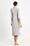 871 Maternity Dress-smoke Gray - 3
