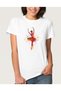 Watercolor Ballet Dancer Women's White Tshirt