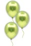 Light Green Color Chrome Balloon 10 Pieces 30cm Very Shiny Vivid Party Safari Animals Birthday Balloon - 3