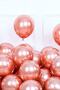 Rose Gold Colored Chrome Balloon 50 Pcs 30 Cm Bachelorette Party Bride To Be Birthday Balloon Ornament - 5