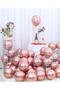 Rose Gold Colored Chrome Balloon 50 Pcs 30 Cm Bachelorette Party Bride To Be Birthday Balloon Ornament - 7
