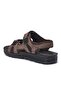 Casual Men's Comfortable Thick Anatomical Sole Stitched Velcro Sandals Outdoor Summer Beach Sea Pool - 3