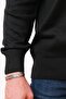 Woolen V-Neck Sweater - Black - 6