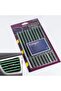 Car Interior Air Conditioner Ventilation Grille Decorative Strip Trim Set Green - 5
