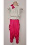 Girl's Baby Shalwar Pants with Bustier 0-5 Years Old - 3