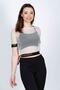Anastasia White Mesh Women's Sports Bustier - Brand 200 - 3