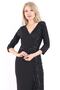 Women's Sequined Evening Dress with Slit Detail - 2