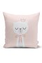 Pink Oh Baby Written Special Design Digital Printed Baby Room Pillow Case