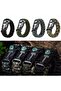 5 in 1 Outdoor Survival Paracord Bracelet Army Green - 4