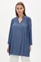 R4499AZ.Oversize Fit Basic منسوج تونيك () - 2