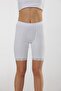 Women's Rib White Over-the-Knee & Large Size Leggings & Comfortable Texture - 3
