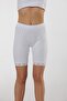 Women's Rib White Over-the-Knee & Large Size Leggings & Comfortable Texture - 4