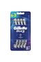Blue 3 Comfort Gel Strip Disposable Triple Blade Men's Razors (6+2 Free)