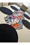 Placemat Set (Lily Pattern Runner 6 Black Color Plates) - 3