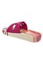 Girl's Fuchsia 12692 Princess Non-Slip Pool Sea Slippers - 3