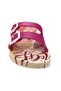 Girl's Fuchsia 12692 Princess Non-Slip Pool Sea Slippers - 4