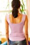 Women's Lilac Thick Strap Summer Knitwear Blouse BLZ-19000853 - 4