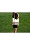Gustav Klimt Woven Fabric Patterned Canvas Tote Bag with Pocket and Velcro 36x 40 cm
