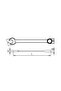 8 Mm Ratchet Combined Wrench - 0340 02 0008 - 2