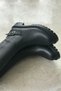 Women's Black Genuine Leather Boots - 4