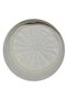White Tugrali Takke, White Takke, Molded White Tugrali Takke, Yellow Takke, T073 - 3
