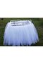 Fluffy Crystal Tutu Tulle Incubator Skirt 30 M2- White Color - 3