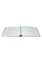 20 Sheets (40 PAGES) Adhesive Blue Leather Cloth Album - 2