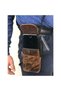 Genuine Leather Unisex Hand and Crossbody Bag with Phone Holder - 2