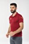Nacce Burgundy Polo Collar T-Shirt - 1Tsr06-Burgundy - 3