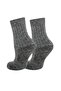 Long Gray Unisex Children's Outdoor Socks - 2