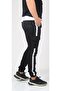 Black Men's Cargo Jogger Pants - 2