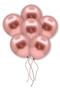 Rose Gold Colored Chrome Balloon 50 Pcs 30 Cm Bachelorette Party Bride To Be Birthday Balloon Ornament