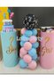 Gender Reveal Cake Balloon Set - Girl?Men's?Gender Balloon with Question Mark