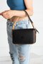 Dayanna Black Tan Women's Shoulder and Crossbody Bag 16x22 Size - 2