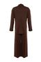 Kahverengi Cut Out Detaylı Triko Alt&Üst Takım TBBAW23CP00027 - 8