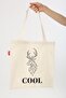 Cloth Bag Tote Bag Cool Deer Printed - 7