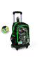 Yaygan Original Illuminated School Bag with Wheels and Squeegee
