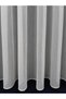 Linen Titi Thin Rain Patterned Plain Pleatless Tulle Curtain - 4